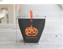 Load image into Gallery viewer, 10PCs Halloween Candy Box Pumpkin Folding DIY Packaging Paper Box Funny Pumpkin Packaging Box