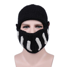 Load image into Gallery viewer, AliExpress Roman Knight Knitted Hat Winter Gladiator Mask Cap Handmade Knitted Men's Hat