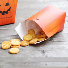 Load image into Gallery viewer, 10PCs Halloween Candy Box Pumpkin Folding DIY Packaging Paper Box Funny Pumpkin Packaging Box