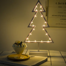 Load image into Gallery viewer, Creative Small Night Lamp Stars Heart Christmas Tree Ins Instafamous Room Decoration Photo Props Table Lamp