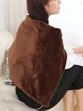 Load image into Gallery viewer, 45x80cm USB Electric Heating Shawl Washable 3 Heat Settings with Timing Function Heated Blanket #W0