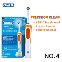 Load image into Gallery viewer, Electric Toothbrush Oral B Vitality Adult Rechargeable Toothbrush Teeth Brush Heads Imported