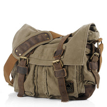 Load image into Gallery viewer, Simple Canvas Men's Bag Single Shoulder Crossbody Outdoor Casual Messenger Bag