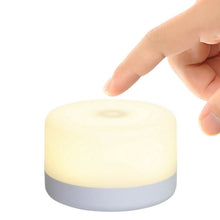Load image into Gallery viewer, Innovative LED Touch Control Night Light Induction Dimmer Lamp Smart Bedside Lamp RGB Color USB Change Rechargeable Night Lamp