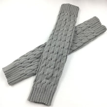 Load image into Gallery viewer, Twist Autumn and Winter Bunching Socks Women's Korean-Style Knitted Warm Japanese Socks Wool Leg Warmers Thigh High Sock