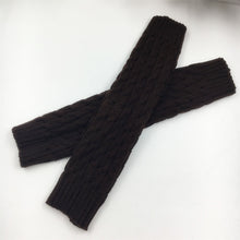 Load image into Gallery viewer, Twist Autumn and Winter Bunching Socks Women's Korean-Style Knitted Warm Japanese Socks Wool Leg Warmers Thigh High Sock