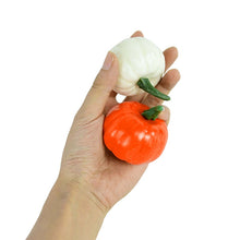 Load image into Gallery viewer, 4Pcs 5cm Fake Vegetable Halloween Simulation Foam Pumpkin Thanksgiving Halloween Decoration DIY Craft Pumpkins Home Party Decor