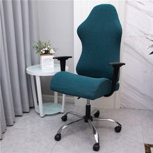 Load image into Gallery viewer, 4Pcs/set Thicken Competition Gaming Chair Cover Office Chair Cover Elastic Armchair Seat Covers for Computer Chairs Slipcovers