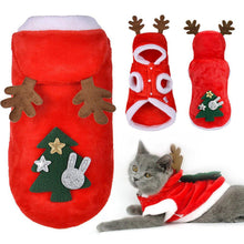 Load image into Gallery viewer, Dog Christmas Clothes Sweater Dog Hoodies Clothing Jacket Coat Xmas Costume