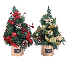 Load image into Gallery viewer, Mini Christmas Tree 30cm Desktop Simulation Plant Office Decoration Christmas Decorations