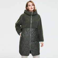 Load image into Gallery viewer, Astrid Winter Padded Coat Women Long Warm With Fur Jacket Windproof Ladies