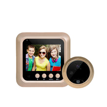 Load image into Gallery viewer, 160 ° Wide Angle HD Smart Cat's Eye Household Electronic Doorbell 2.4-Inch Visual Monitoring Anti-Theft