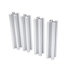 Load image into Gallery viewer, 4pcs/lot Aluminum Profile Extrusion 100mm to 800mm Length Linear Rail 200mm 400mm 500mm for DIY 3D Printer Workbench CNC