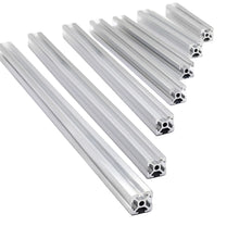 Load image into Gallery viewer, 4pcs/lot Aluminum Profile Extrusion 100mm to 800mm Length Linear Rail 200mm 400mm 500mm for DIY 3D Printer Workbench CNC