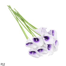 Load image into Gallery viewer, 5/10 Heads Artificial Calla Lily Flowers PU Real Touch Wedding Decoration Fake Flowers Home Decoration Artificial Plants