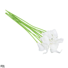 Load image into Gallery viewer, 5/10 Heads Artificial Calla Lily Flowers PU Real Touch Wedding Decoration Fake Flowers Home Decoration Artificial Plants