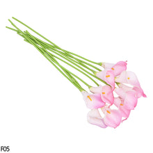 Load image into Gallery viewer, 5/10 Heads Artificial Calla Lily Flowers PU Real Touch Wedding Decoration Fake Flowers Home Decoration Artificial Plants