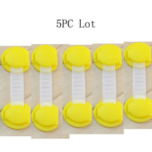 Load image into Gallery viewer, 5/10 pieces / safety lock baby child safety care plastic lock with baby baby protection drawer door cabinet cupboard toilet