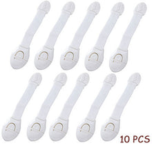 Load image into Gallery viewer, 5/10 pieces / safety lock baby child safety care plastic lock with baby baby protection drawer door cabinet cupboard toilet