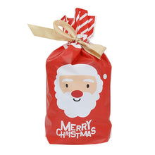 Load image into Gallery viewer, 5/10pcs Candy Cookies Gift Bags With Ribbon Snack Biscuit Baking Package Wedding Birthday Party Decoration Christmas Gift Bags