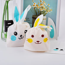 Load image into Gallery viewer, 5/50Pcs/lot Cute Rabbit Ear Bags Cookie Plastic Bags&Candy Gift Bags For Biscuits Snack Baking Package And Event Party Supplies