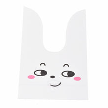 Load image into Gallery viewer, 5/50Pcs/lot Cute Rabbit Ear Bags Cookie Plastic Bags&Candy Gift Bags For Biscuits Snack Baking Package And Event Party Supplies