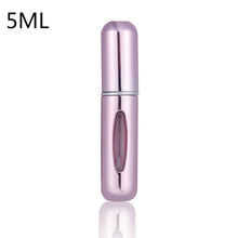 Load image into Gallery viewer, 5ml/8ml Perfume Mini Portable Refillable Aluminum Atomizer Bottle 5ml Refill Perfume Spray Bottle Cosmetic Container For Travel
