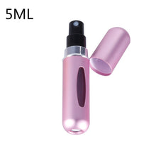 Load image into Gallery viewer, 5ml/8ml Perfume Mini Portable Refillable Aluminum Atomizer Bottle 5ml Refill Perfume Spray Bottle Cosmetic Container For Travel
