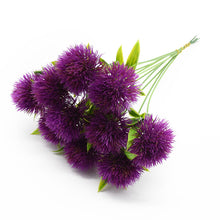 Load image into Gallery viewer, 5 Pieces Plastic Dandelion Household Products Vases for Home Decor Wedding Bridal Accessories Clearance Cheap Artificial Flowers