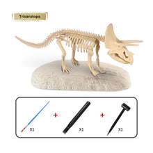 Load image into Gallery viewer, 5 Styles Dinosaur Fossil Excavation Toys Archaeological Dig Toy DIY Assembly Model Educational Toys for Kids Boys Gifts