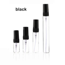 Load image into Gallery viewer, 5pcs/pack 2ML 3ML 5ML 10ML Clear Mini Perfume Glass Bottle Empty Cosmetics Bottle Sample Test Tube Thin Glass Vials Amber