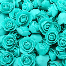 Load image into Gallery viewer, 100 Pieces Teddy Bear of Roses 3cm Foam Wedding Decorative Christmas Decor for Home Diy Gifts Box Artificial Flowers