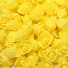Load image into Gallery viewer, 100 Pieces Teddy Bear of Roses 3cm Foam Wedding Decorative Christmas Decor for Home Diy Gifts Box Artificial Flowers
