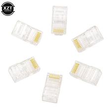 Load image into Gallery viewer, 50/100 Pieces 8P8C RJ45 Modular Plug for Network CAT5 LAN Professional and High Quality