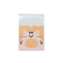 Load image into Gallery viewer, 50/100PCS Cute Candy & Cookie Self-sealing Plastic Bag Biscuits Snack Baking Bag For Birthday Wedding Party Baby Shower Packing