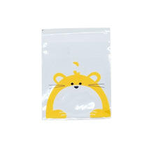 Load image into Gallery viewer, 50/100PCS Cute Candy & Cookie Self-sealing Plastic Bag Biscuits Snack Baking Bag For Birthday Wedding Party Baby Shower Packing
