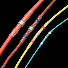 Load image into Gallery viewer, 50 ~ 500Pcs Boxed Solder Seal Wire Connectors 3:1 Shrink Tube Insulated Electric Wire Terminals Butt Splice Connector Waterproof