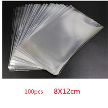 Load image into Gallery viewer, 50pcs/Lot DIY Candy Bag Wedding Favors Birthday Party Decoration Sweet Cellophane Transparent Cone Storage With Organza Pouches