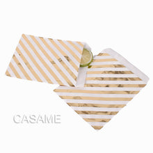 Load image into Gallery viewer, 50pcs/ Lot treat candy bag high quality Party Favor Paper Bags Chevron Polka Dot Stripe Printed Paper craft Bags Bakery Bags