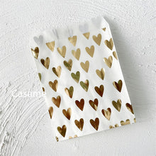 Load image into Gallery viewer, 50pcs/ Lot treat candy bag high quality Party Favor Paper Bags Chevron Polka Dot Stripe Printed Paper craft Bags Bakery Bags