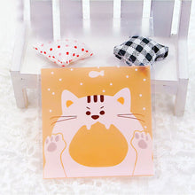 Load image into Gallery viewer, 50PCS Cute Cartoon Monster Cookie Candy Self-Adhesive Plastic Bags For Biscuits Snack Baking Package Supplies Christmas Decor