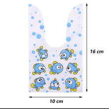 Load image into Gallery viewer, 50Pcs Cute Rabbit Ear Bags Cookies Candy Gift Plastic Bags Hallowen Baking Packaging for Biscuits Snack Party Supplies