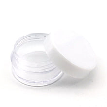 Load image into Gallery viewer, 50Pcs Plastic Cosmetics Jar Makeup Box Nail Art Storage Pot Container 2g 3g 5g 10g 15g 20g Sample Lotion Face Cream Bottle