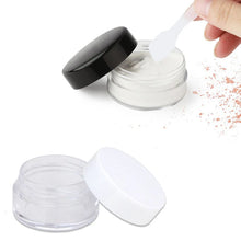 Load image into Gallery viewer, 50Pcs Plastic Cosmetics Jar Makeup Box Nail Art Storage Pot Container 2g 3g 5g 10g 15g 20g Sample Lotion Face Cream Bottle