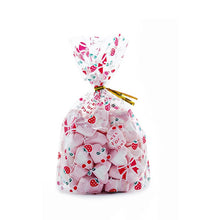 Load image into Gallery viewer, 50pcs Plastic Packaging Bags 13x9cm Cookie Candy Bag Pink Love Christmas Wedding Gift Bags Biscuit Baking Cake Wrapper Pouches