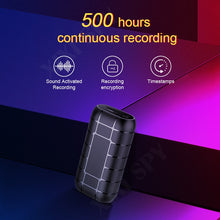 Load image into Gallery viewer, 500 Hours Micro Voice Recorder Dictaphone pen audio sound mini record device activated digital professional flash drive