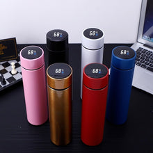 Load image into Gallery viewer, 500ML Intelligent Digital Thermos Water Bottle Touch Display Temperature Stainless Steel Insulated Bottle Garrafa Termica Agua