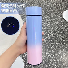 Load image into Gallery viewer, 500ML Intelligent Digital Thermos Water Bottle Touch Display Temperature Stainless Steel Insulated Bottle Garrafa Termica Agua