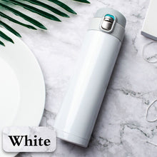 Load image into Gallery viewer, 500ML Stainless Steel Bouncing Cover Vacuum Flask Thermos Cup Coffee Tea Milk Thermo Bottle