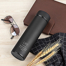 Load image into Gallery viewer, 500ML Thermos Bottle Stainless Steel Heated Thermos For Tea Portable Terms For Coffee Outdoor Termo Thermal Vacuum Copo termico